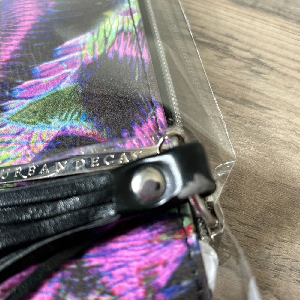 Urban Decay Manic Travel Bag in Purple‎ & Green Clutch